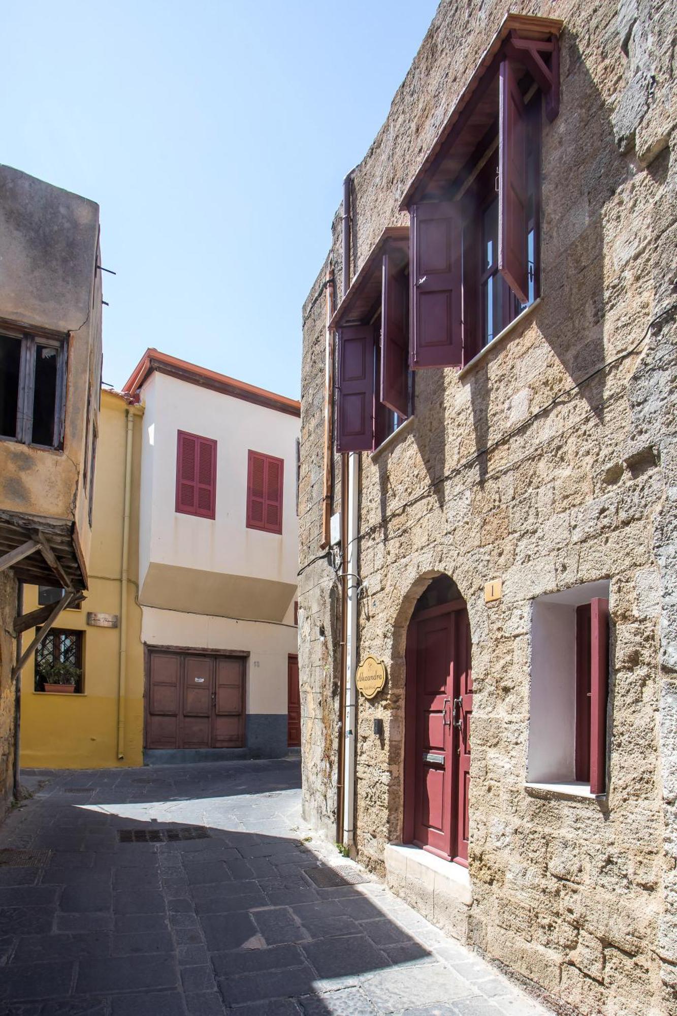 Alexandras Stone House Rhodes City Exterior foto