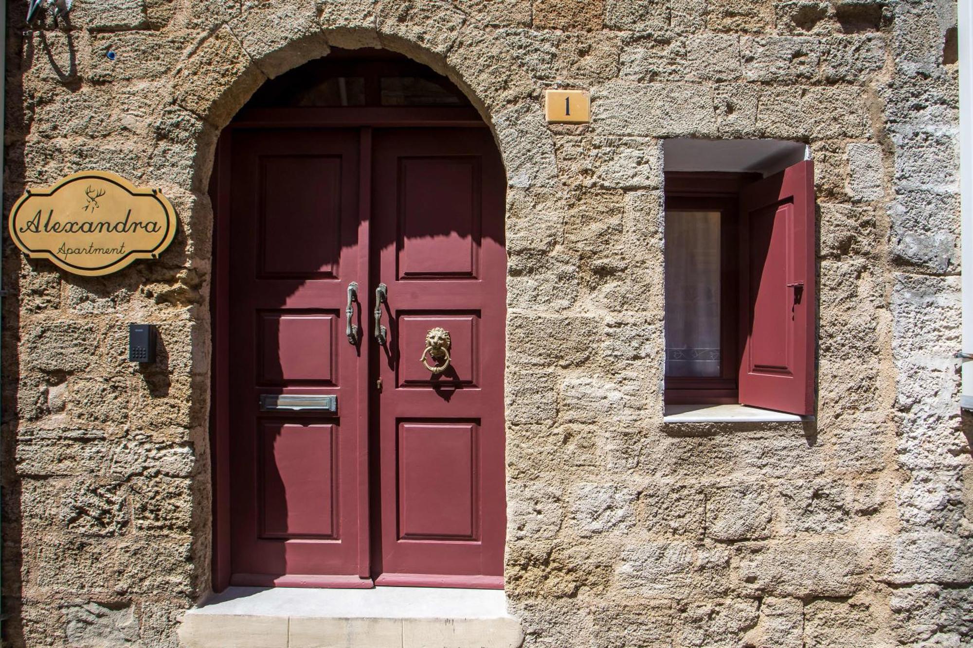 Alexandras Stone House Rhodes City Exterior foto