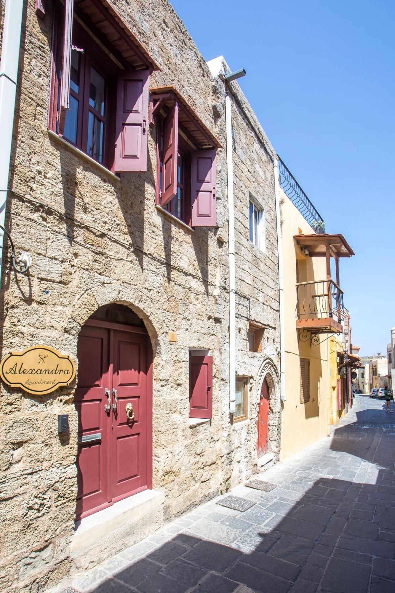 Alexandras Stone House Rhodes City Exterior foto